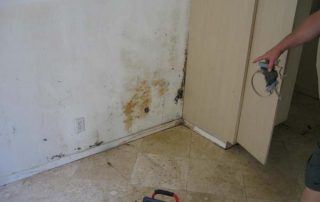 bad waterproofing effects on wall