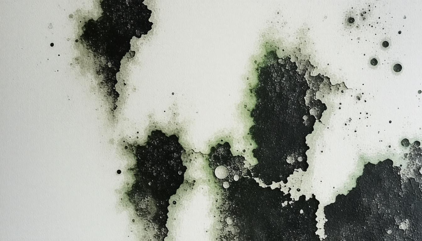 mold growth on a wall