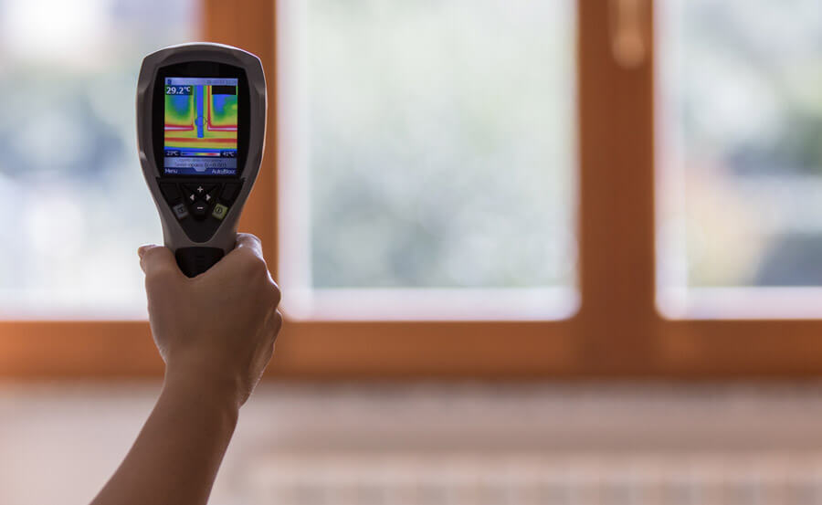 We specialize in using infrared thermal imaging technology: