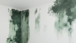 Mold in bathroom corner