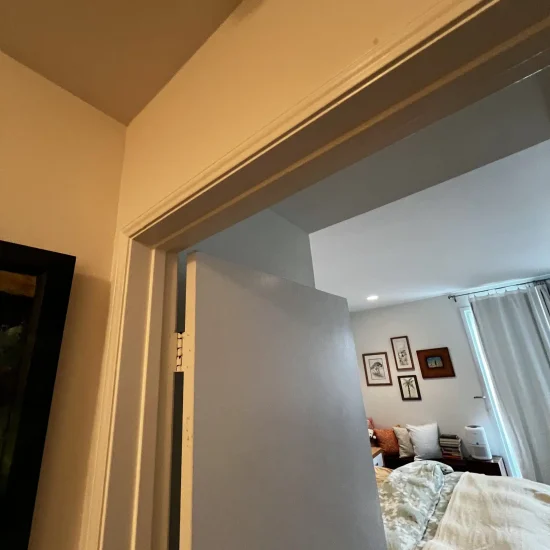 Room overview showing areas affected by water damage requiring professional mold remediation services